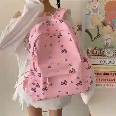 捷朗仕 可爱时尚轻便潮流 牛津布 双肩包 常规 女款 多色