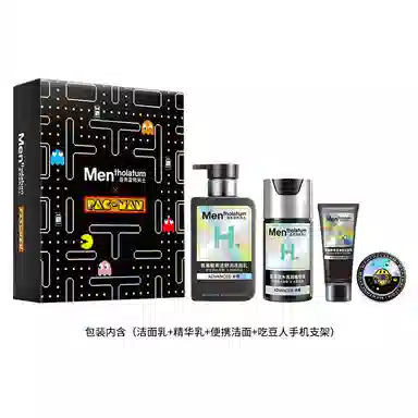 曼秀雷敦吃豆人 卓曜组合男士护肤套装 深层清洁修护