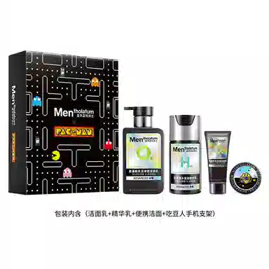 曼秀雷敦吃豆人 卓曜组合男士护肤套装 深层清洁修护