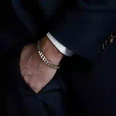 IDEAGEMER Cuban Bracelet 925 Silver