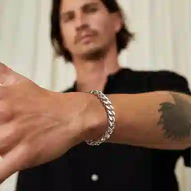 IDEAGEMER Thickened Cuban Bracelet