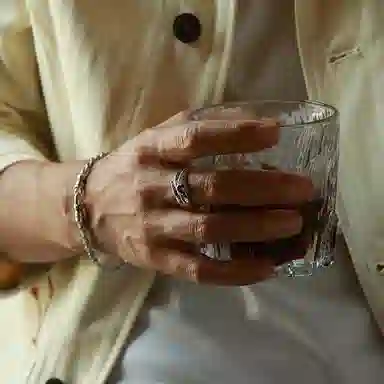 IDEAGEMER Snake Ring 925 Silver