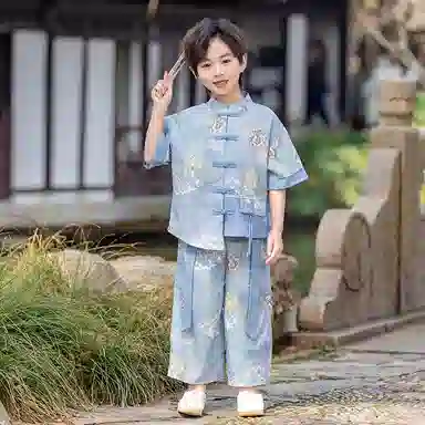 米囹汉服 儿童夏季古风 中小童
