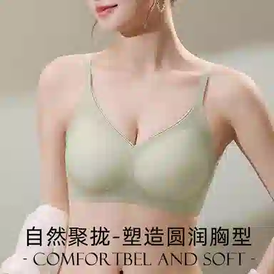 顶瓜瓜 透气小胸聚拢薄款夏季无钢圈胸罩无痕防下垂内衣文胸 女款