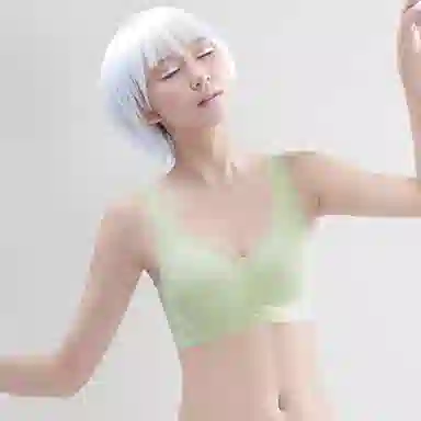 顶瓜瓜 透气无痕小胸聚拢薄款夏季无钢圈胸罩防下垂内衣文胸 女款