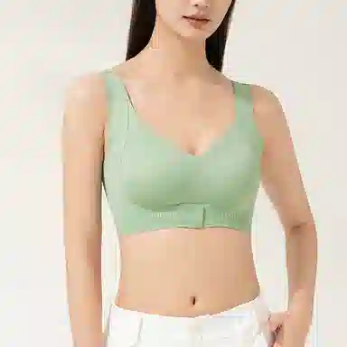 顶瓜瓜 前扣提拉上托小胸聚拢薄款无钢圈胸罩防下垂内衣文胸 女款