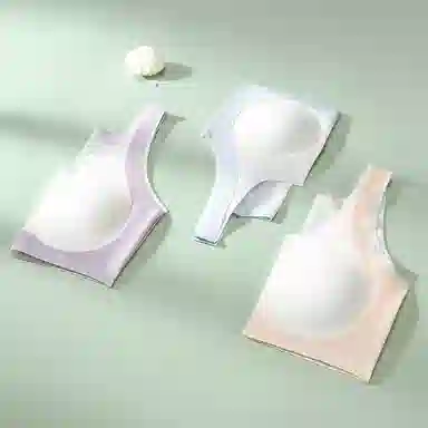 欧迪芬 亲肤发育期无痕透气运动美背文胸 女款