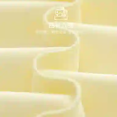 欧迪芬 简约单排扣翻领长袖上衣松紧腰直筒长裤睡衣套装 女款 淡黄色