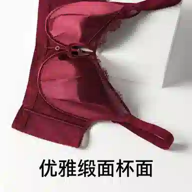欧迪芬 缎面无痕内衣舒适透气聚拢防下垂文胸 女款 单件装