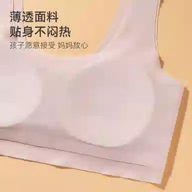 欧迪芬 冰丝轻薄透气柔软亲肤青少年发育内衣宽肩带弹力大无痕清凉感夏季文胸 女款