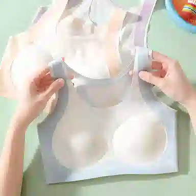 欧迪芬 亲肤发育期无痕透气运动美背文胸 女款
