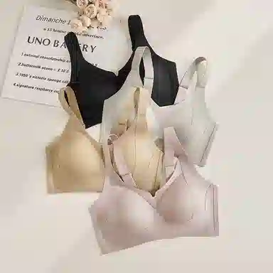 欧迪芬 舒适聚拢上托无痕高弹修身软支撑防外扩无钢圈美背文胸 女款