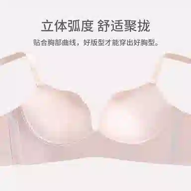 欧迪芬 上托聚拢舒适无痕侧收显瘦无钢圈文胸 女款