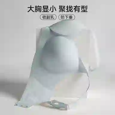 欧迪芬 大胸显小聚拢上托侧收副乳防下垂无钢圈文胸 女款