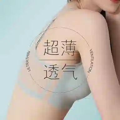 欧迪芬 无痕薄款大胸显小聚拢无钢圈隐形文胸 女款