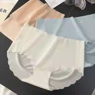 欧迪芬 轻薄透气不夹臀速干抗菌底裆纯棉不勒大腿裸感无痕面膜裤清凉感内裤 女款