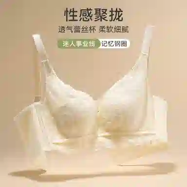 欧迪芬 小胸显大聚拢上托收副乳防下垂透气亲肤文胸 女款