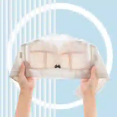 欧迪芬 上托聚拢无痕侧收副乳蕾丝无钢圈抹胸式文胸 女款