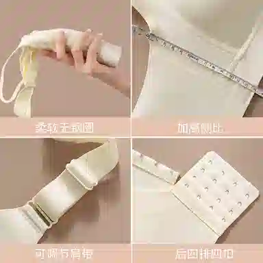 欧迪芬 大胸显小轻薄透气亲肤蕾丝柔软上托聚拢防下垂收副乳文胸 女款