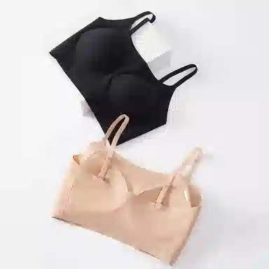 欧迪芬 裸感无痕冰丝轻薄透气反重力提拉果冻软支撑上托聚拢防下垂收副乳夏季冰凉感文胸 女款