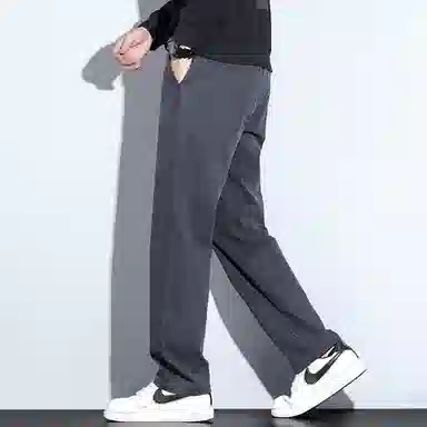 雅鹿 宽松直筒薄款休闲裤 男款