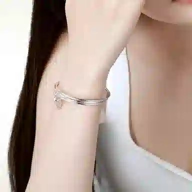 谧月珠宝 如意铃三生三世小众高级感福气招财 精致铃铛灵动小众设计高级感福气招财纳福 小众设计 合金 手镯 女款