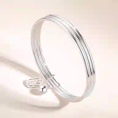 谧月珠宝 如意铃三生三世小众高级感福气招财 精致铃铛灵动小众设计高级感福气招财纳福 小众设计 合金 手镯 女款