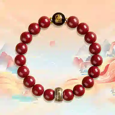 谧月珠宝 十二生肖本命佛 新中式国潮国风气质小众设计 轻奢复古优雅高级感 玛瑙 手串 男女同款情侣款