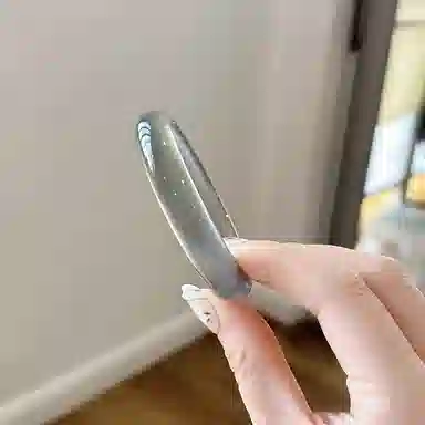 谧月珠宝 新中式库里蓝 复古国潮风冰透青蓝气质显白古风汉服旗袍 冰透清冷感典雅轻奢大气高级感精致 玛瑙 手镯 女款