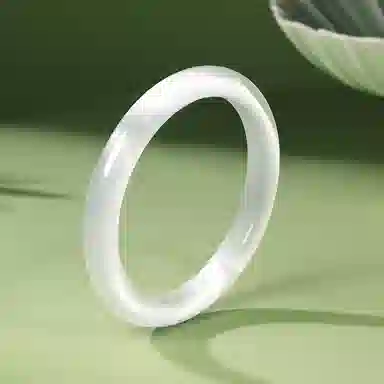 谧月珠宝 贵妃镯新中式国潮国风一步一响公主请发财优雅显白汉服旗袍复古精致时尚百搭轻奢高级感好运 玻璃猫眼 手镯 男女同款情侣款