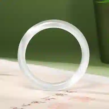 谧月珠宝 贵妃镯新中式国潮国风一步一响公主请发财优雅显白汉服旗袍复古精致时尚百搭轻奢高级感好运 玻璃猫眼 手镯 男女同款情侣款