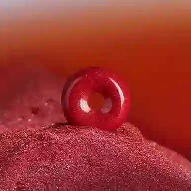 谧月珠宝 平安扣 国潮新中式 时尚复古民族风气质优雅高级感 冷淡风小众设计休闲简约转运 朱砂 玉石手链 女款