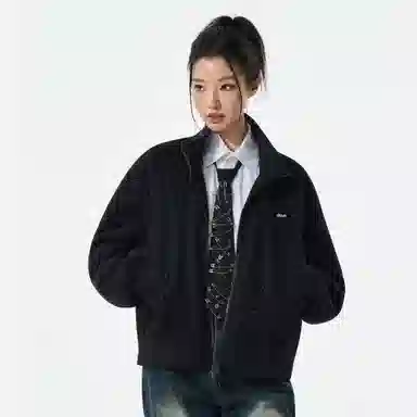 徐太浪 美式复古条纹高级感秋季宽松休闲痞帅外套夹克 男女同款