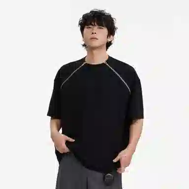 Xu Tailang Double Zipper Tee