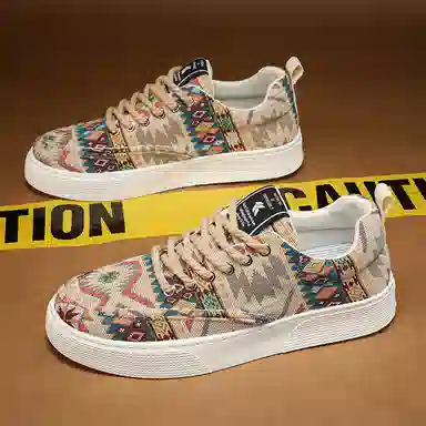 时尚百搭 日常通勤 防滑透气 低帮 板鞋 男款