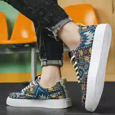 时尚百搭 日常通勤 防滑透气 低帮 板鞋 男款