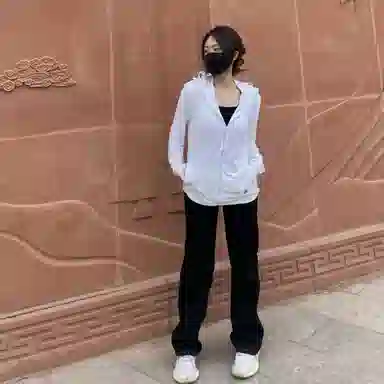 八哥 户外日常通勤纯色简约基础款冰丝速干凉感透气弹力防紫外线休闲宽松钓鱼骑行跑步登山防紫外线外套连帽防晒服 男女同款
