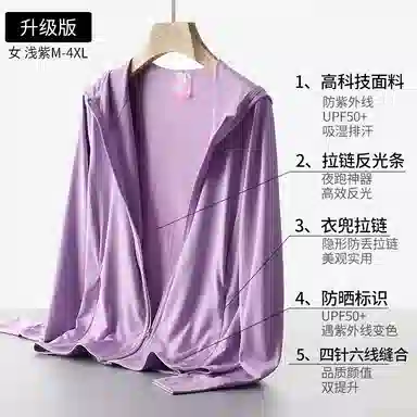 八哥 户外日常通勤纯色简约基础款冰丝速干凉感透气休闲宽松防紫外线外套连帽防晒服 男女同款