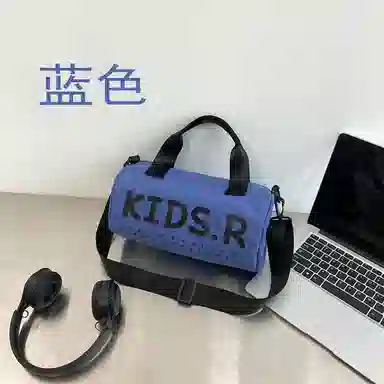 米囹 颜值风简约有型 出门随心搭系列 配色酷 日常动感女款 轻盈 拎包 小号 青少年 黑色/黄色/卡其色/绿色/蓝色/棕色