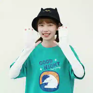 云朵工厂 抱抱猫爪 锦纶 防晒袖 女款