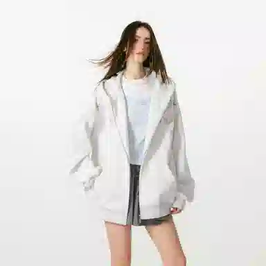 FORNINES Embroidered Hoodie Jacket