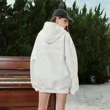 FORNINES Embroidered Hoodie