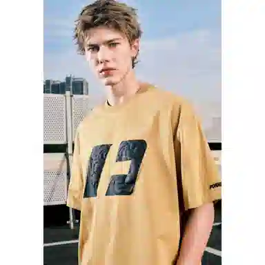 FORNINES Dragon Embroidered T-Shirt