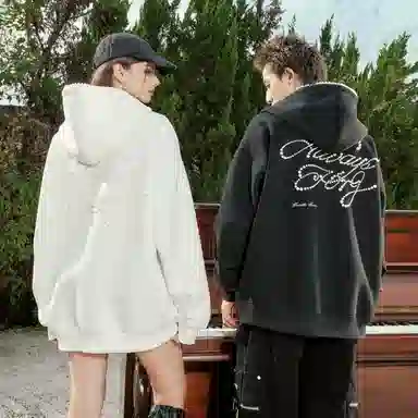 FORNINES Embroidered Hoodie