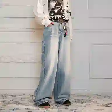 FORNINES Cleanfit Baggy Jeans