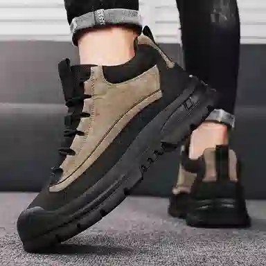 公牛魅力 耐磨保暖 加绒户外运动 雪地靴 男款