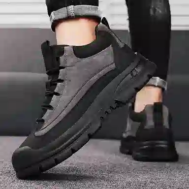 公牛魅力 耐磨保暖 加绒户外运动 雪地靴 男款