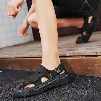 公牛魅力 舒适百搭 沙滩凉鞋 男款