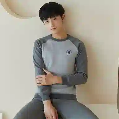 贴身领域 青少年加绒加厚秋衣秋裤打底衫大童内衣保暖套装 男款