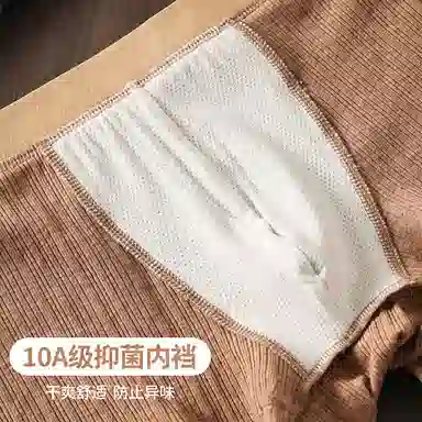 贴身领域 纯棉休闲短裤中腰轻薄薄款凉感舒适透气平角裤夏季内裤 男款